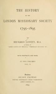 London Missionary Society httpscoversopenlibraryorgbid6249203Mjpg