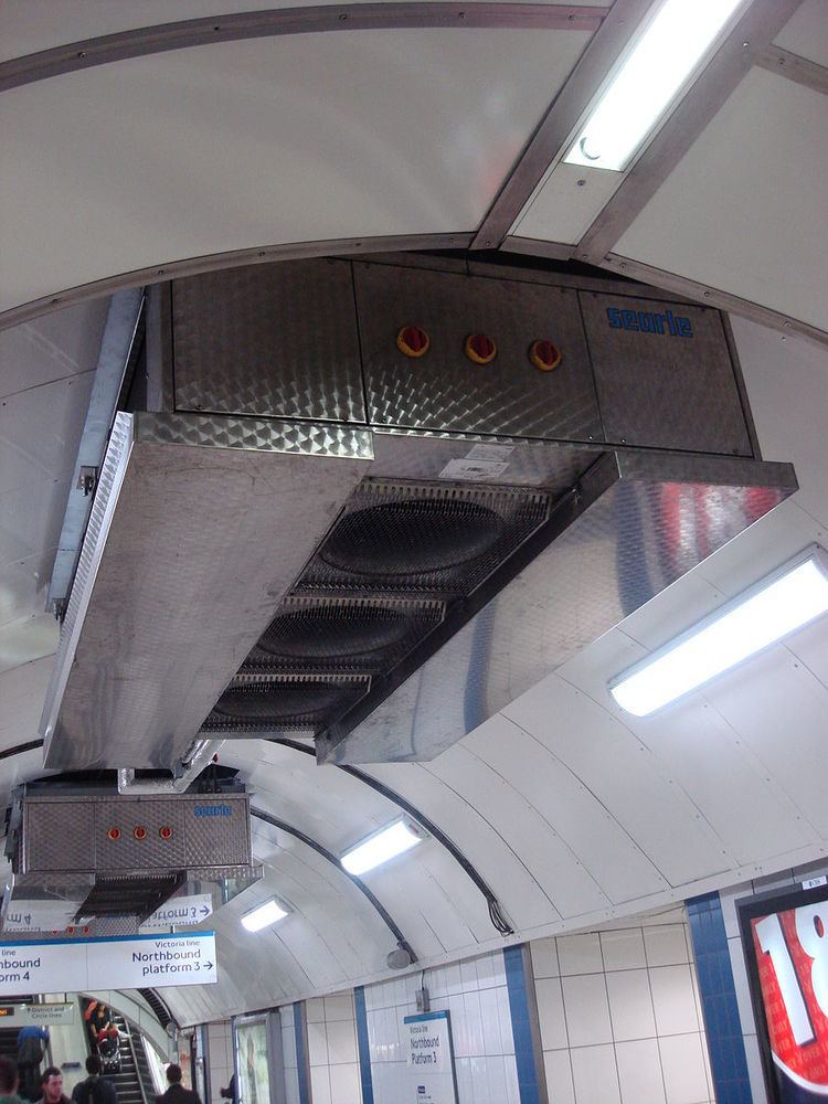 London Underground cooling