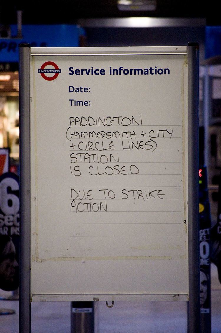 London Underground strikes