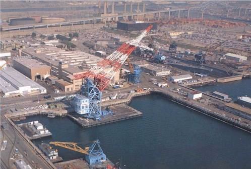Long Beach Naval Shipyard December 2002