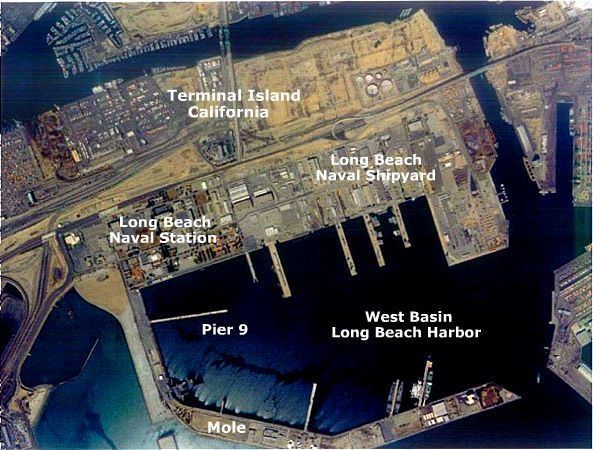 US NAVY 1997 Long Beach Naval Shipyard Disestablishment Yearbook LBNSY Terminal 