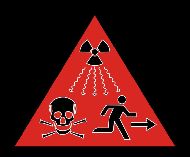 Long-time nuclear waste warning messages