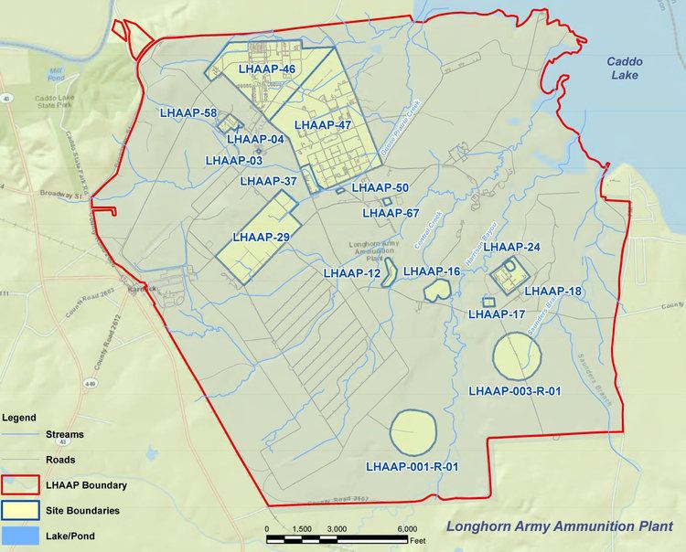 Longhorn Army Ammunition Plant Environmental Restoration for Longhorn Army Ammunition Plant