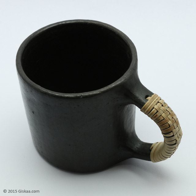Longpi Buy Black Pottery Rounded Coffee Mug from Longpi Manipur Giskaacom