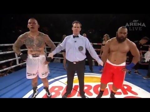 Loni Uhila Loni The Tongan Bear Uhila wins Buttabean rematch YouTube