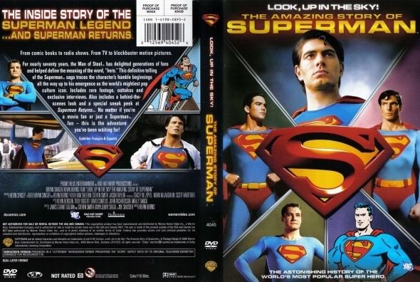 Look, Up in the Sky: The Amazing Story of Superman Look Up in the Sky The Amazing Story of Superman DVD Covers