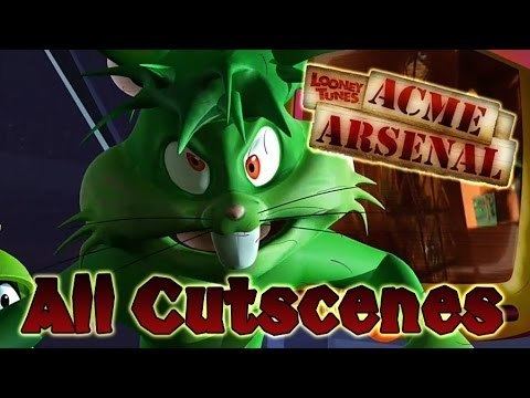 Looney Tunes: Acme Arsenal Looney Tunes Acme Arsenal All Cutscenes Full Game Movie X360