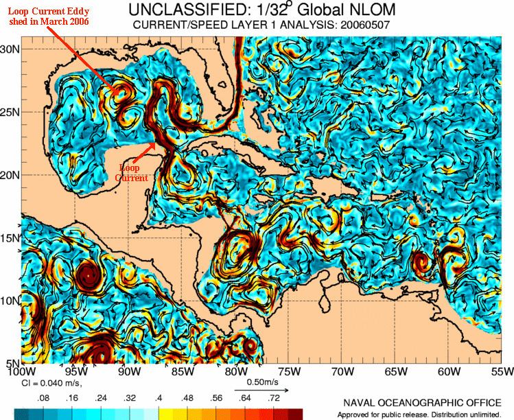 Loop Current 2006 Gulf of Mexico Loop Current outlook Category 6