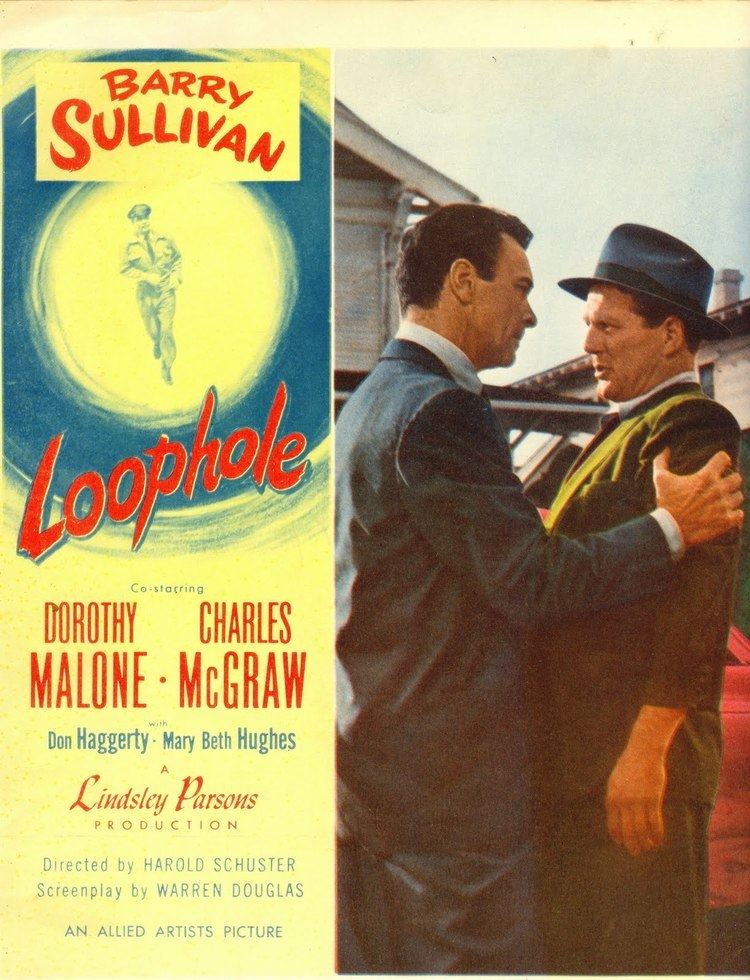 Loophole (1954 film) Loophole 1954 Film Noir of the Week