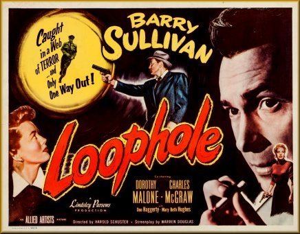 Loophole (1954 film) Loophole 1954