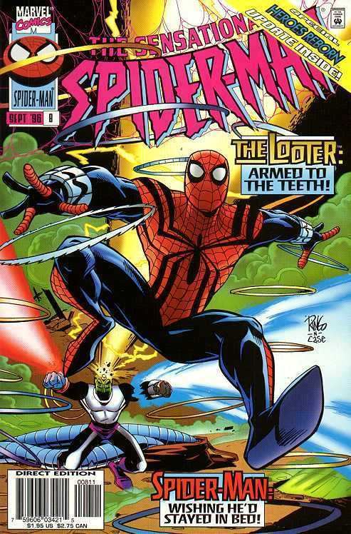 Looter (comics) SpiderFanorg Comics Sensational SpiderMan Vol 1 8