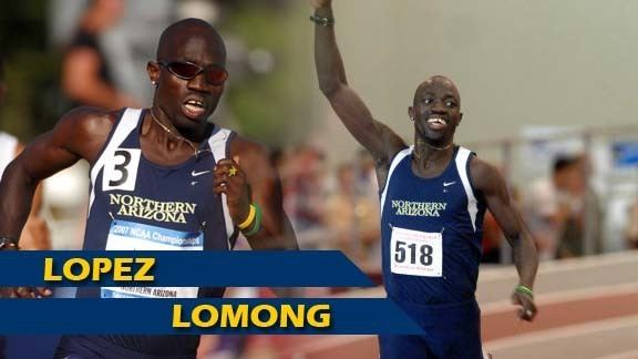 Lopez Lomong The Official Site of Northern Arizona University Athletics