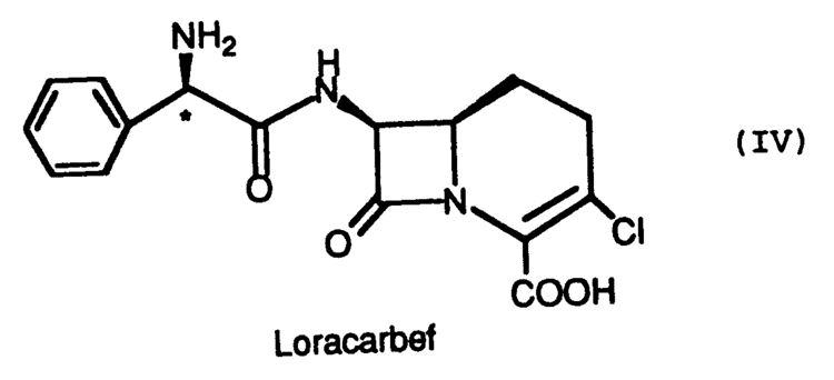 Loracarbef Patent EP0637587B1 Bicyclic betalactamparaben complexes Google