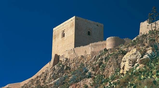 Lorca Castle Lorca Castle monuments in Lorca Murcia at Spain is culture