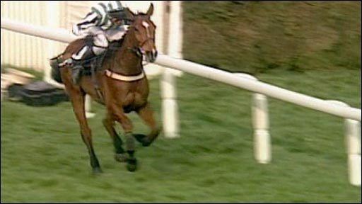 Lord Gyllene BBC Sport Horse Racing Archive Lord Gyllene wins Monday National