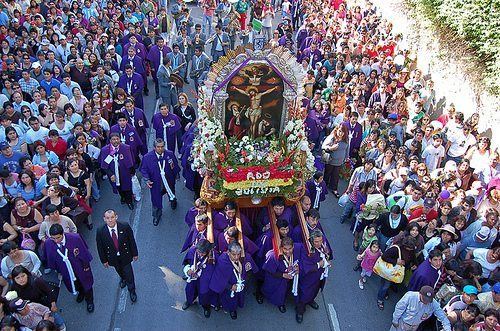 Lord of Miracles Procession Lord of Miracles Peru El Seor de los Milagros