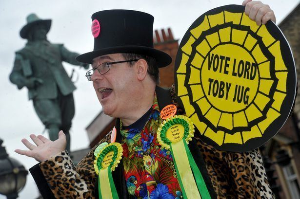 Lord Toby Jug Lord Toby Jugs UKIP leadership bid Cambridge News