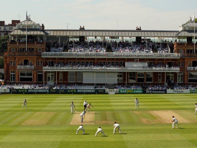The Lord's Cricket Ground in London, England.