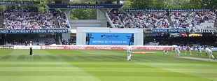 The Lord's Cricket Ground.