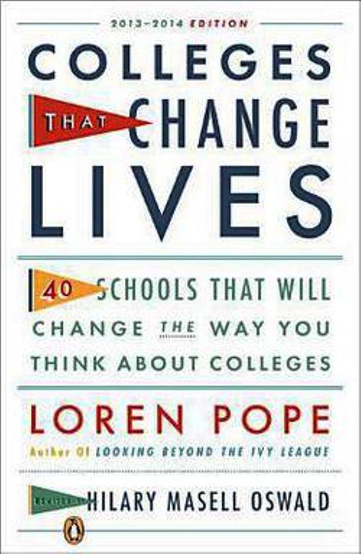 Loren Pope Review of Loren Popes Colleges That Change Lives