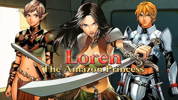 Loren the Amazon Princess Loren Amazon Princess fantasy turn based RPG game with romances