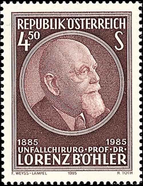 Lorenz Böhler Lorenz Bhler 1985 Briefmarken Kunst und Kultur im AustriaForum