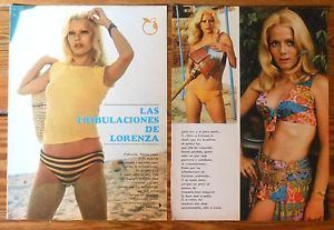 Lorenza Guerrieri LORENZA GUERRIERI Italian actress 3 page 1975 article sexy photos