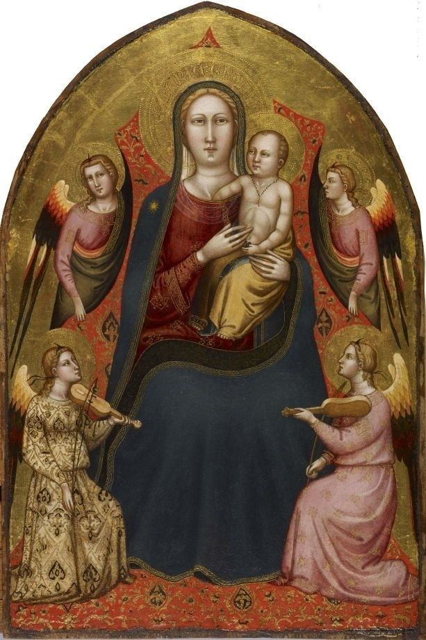 Lorenzo di Bicci FileLorenzo di Bicci Madonna con Bambino e angeli San Francisco