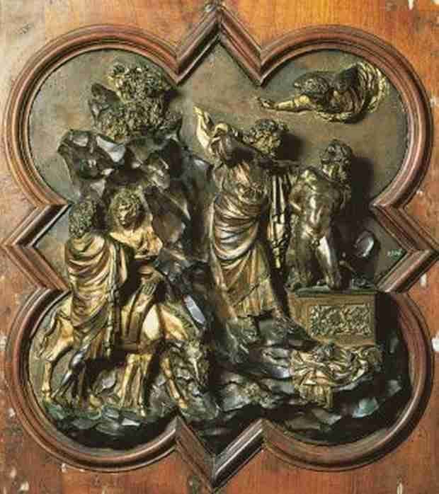 Lorenzo Ghiberti Lorenzo Ghiberti Sacrifice of Isaac competition panel for east