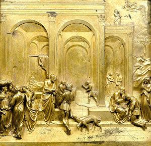 Lorenzo Ghiberti Habers Art Reviews Lorenzo Ghibertis The Gates of Paradise