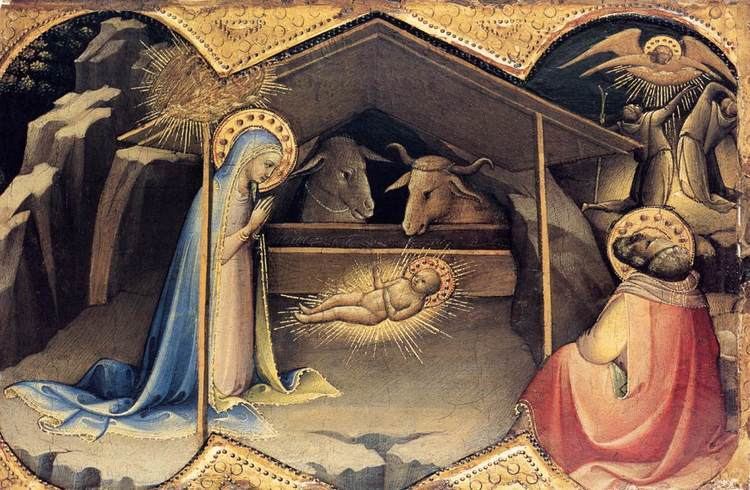 Lorenzo Monaco The Nativity by LORENZO Monaco