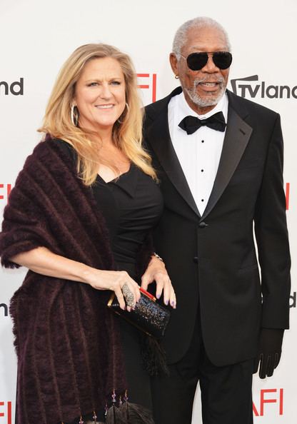 Lori McCreary Morgan Freeman and Lori McCreary Photos 40th AFI Life