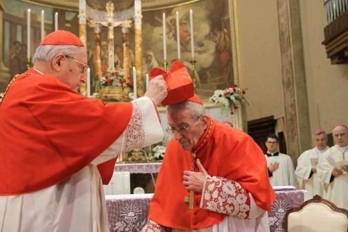 Loris Francesco Capovilla GVNews La berretta cardinalizia a Loris Francesco
