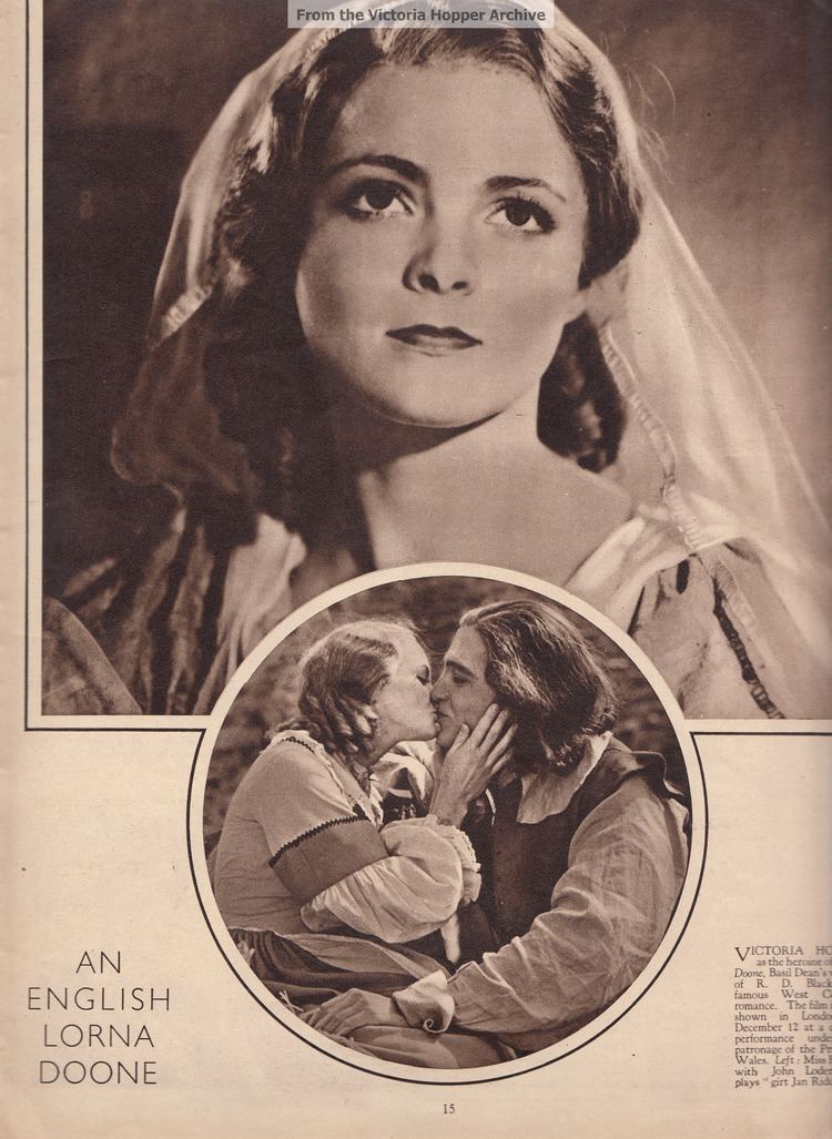 Lorna Doone (1934 film) Lorna Doone picture from Film Weekly 1934 Victoria Hopper Archive