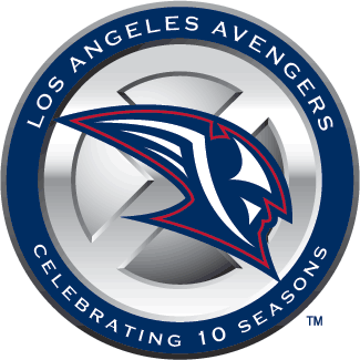 Los Angeles Avengers Los Angeles Avengers Anniversary Logo Arena Football League Arena