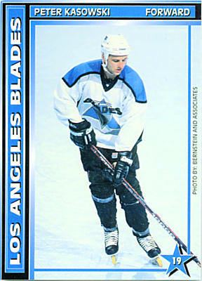Los Angeles Blades (WHL) Los Angeles Blades 199495 Hockey Card Checklist at hockeydbcom