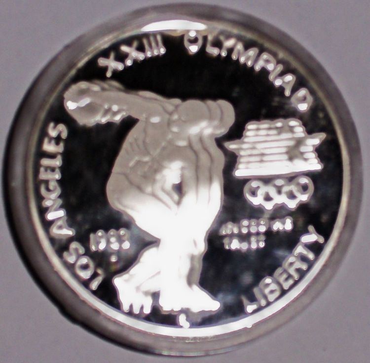 Los Angeles XXIII Olympiad dollar