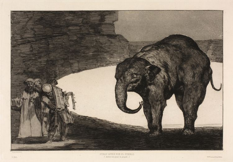 Los disparates Los Disparates Disparate de bestia Francisco Goya Pinterest