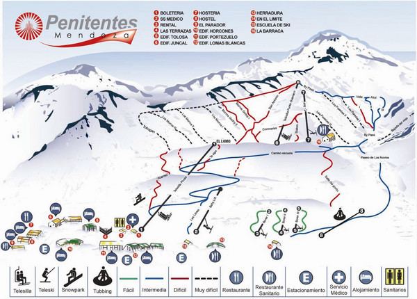 Los Penitentes (Argentina) Penitentes Ski Resort Argentina Conditions Report Big Steep Empty