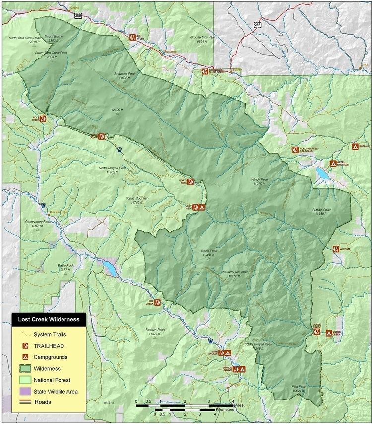 Lost Creek Wilderness Pike and San Isabel National Forests Cimarron and Comanche National