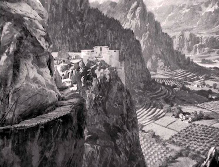 Lost Horizon (1937 film) movie scenes The story of the film was based on the best selling 1933 novel of the same name by James Hilton 1 It was then fashioned by the popular Hollywood 