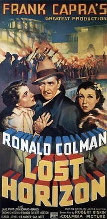 Lost Horizon (1937 film) movie poster