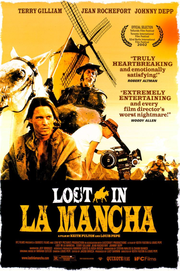 Lost in La Mancha wwwgstaticcomtvthumbmovieposters30690p30690