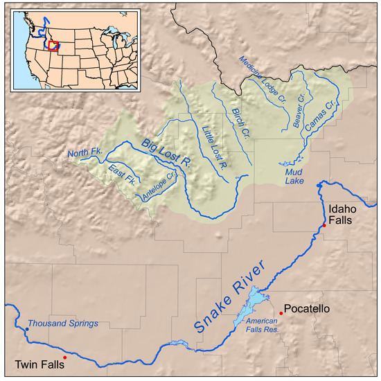 Lost streams of Idaho