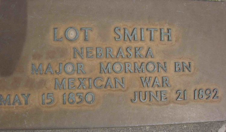 Lot Smith Maj Lot Smith 1830 1892 Find A Grave Memorial