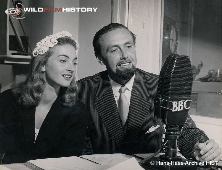 Lotte Hass WildFilmHistory Hans and Lotte Hass at the BBC