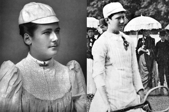 Lottie Dod July 6 1887 Charlotte Lottie Dod fifteen becomes the youngest