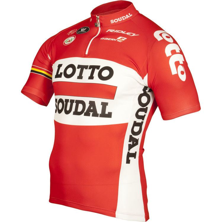 Lotto–Soudal Wiggle Vermarc Lotto Soudal Short Sleeve Jersey SS15 Team Jerseys