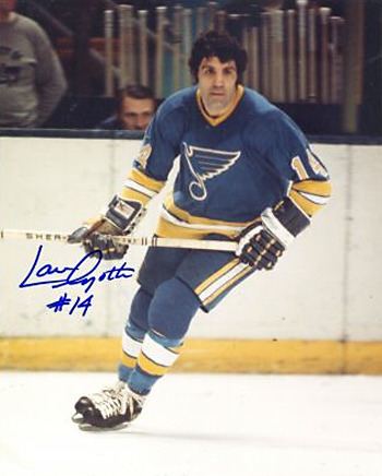 Lou Angotti Third String Goalie 197374 St Louis Blues Lou Angotti Jersey