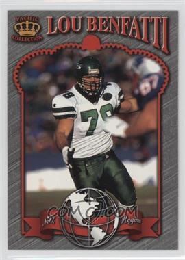 Lou Benfatti 1996 Pacific Crown Royale NFL Regime NR16 Lou Benfatti COMC